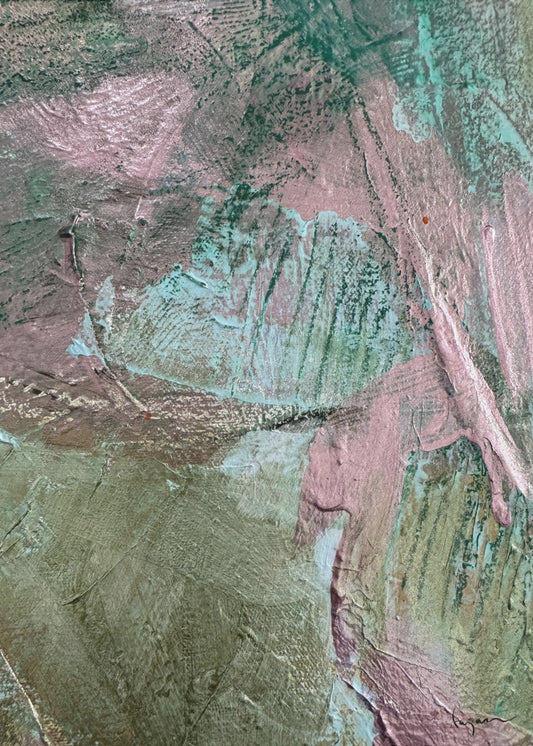Mystische Pinselstriche | Leinwand