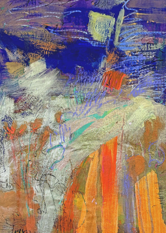 Traumlandschaft Wandteppich | Leinwand