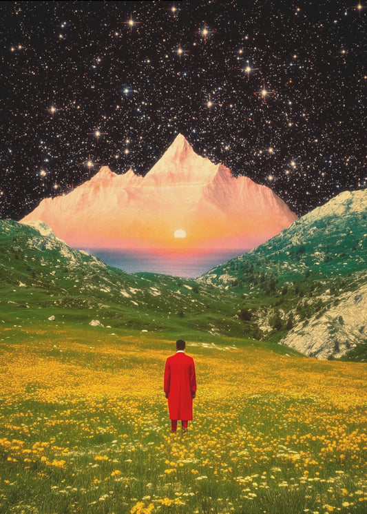 Der Traum des Wanderers | Leinwand