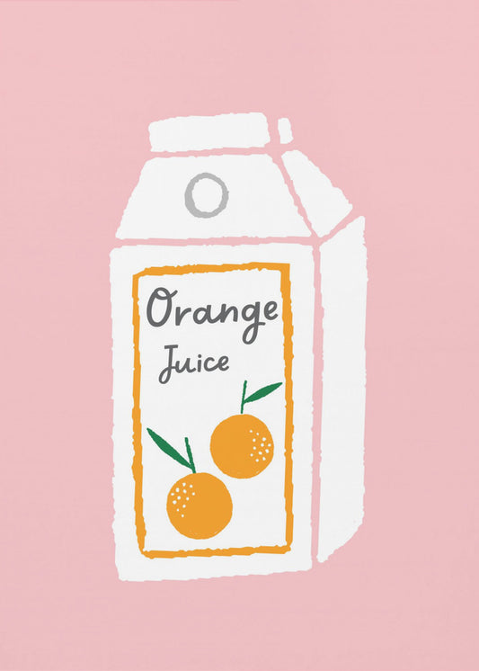 Orangensaft | Leinwand