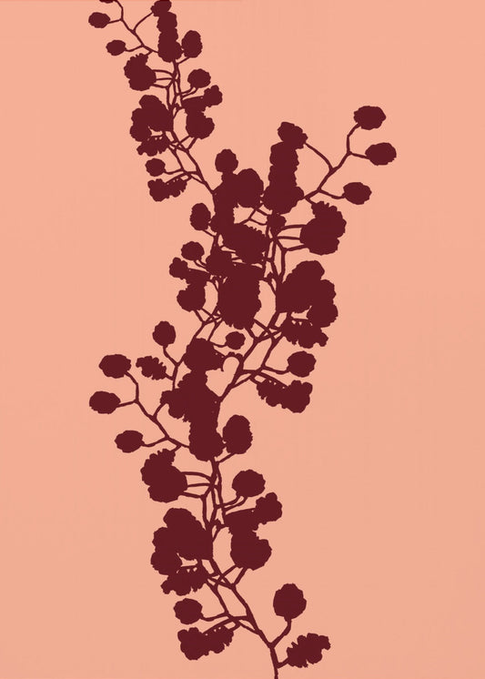 Blumensilhouette 3 | Poster
