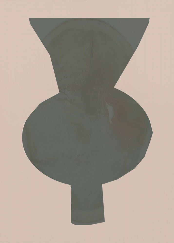 Mocha Vase Form 1 | Canvas