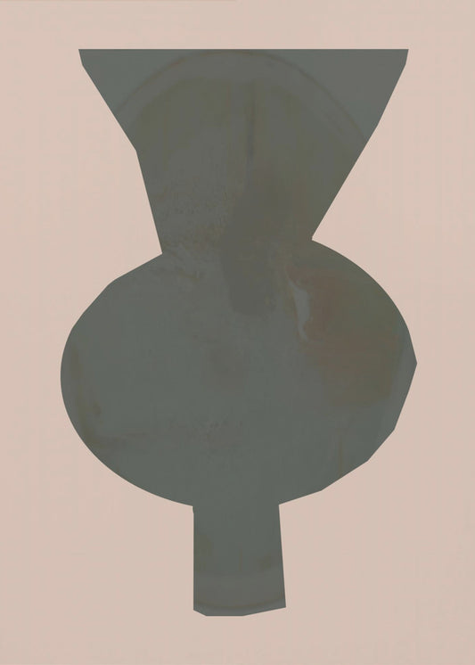 Mocha Vase Form 1 | Canvas