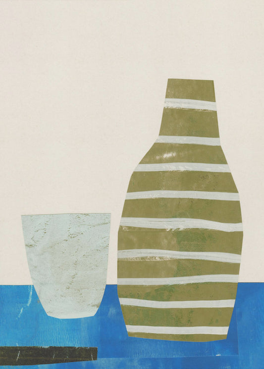 Everyday Simplicity - Vessel and Glass | Poster