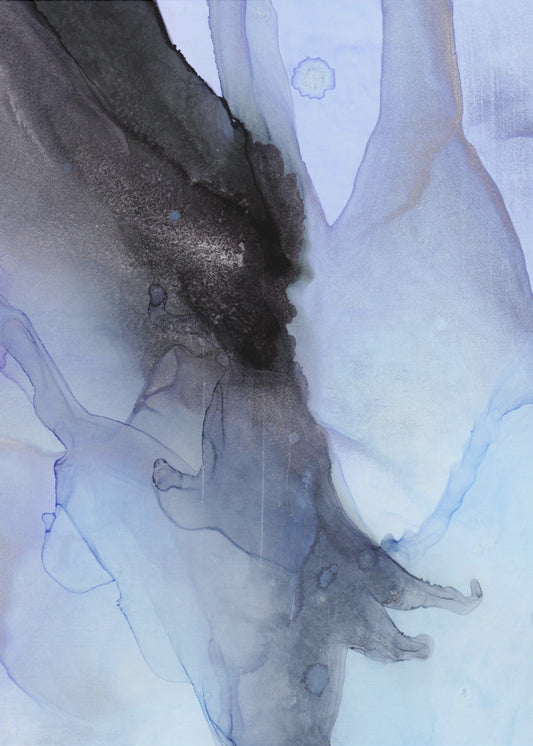Ethereal Flowing Veil | Canvas
