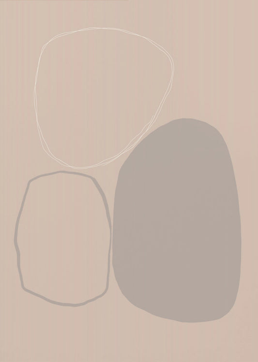 Weiche geometrische Drift | Poster