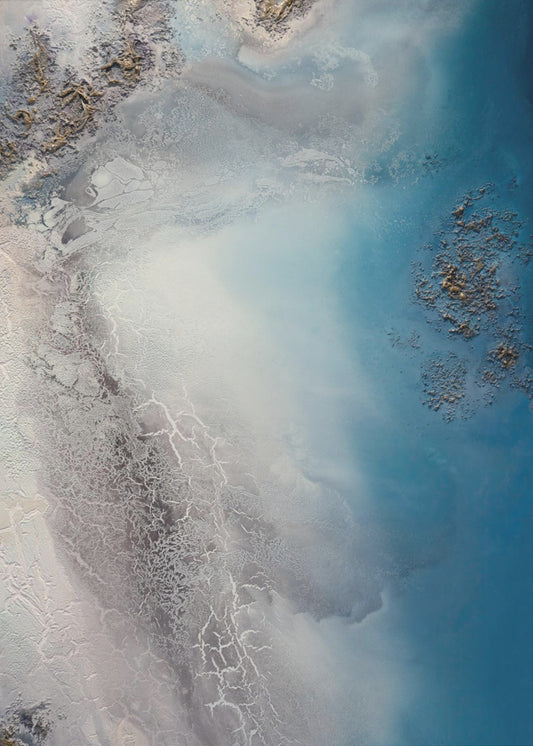 Aerial Beach  - Seaside Whispers 2 | Canvas