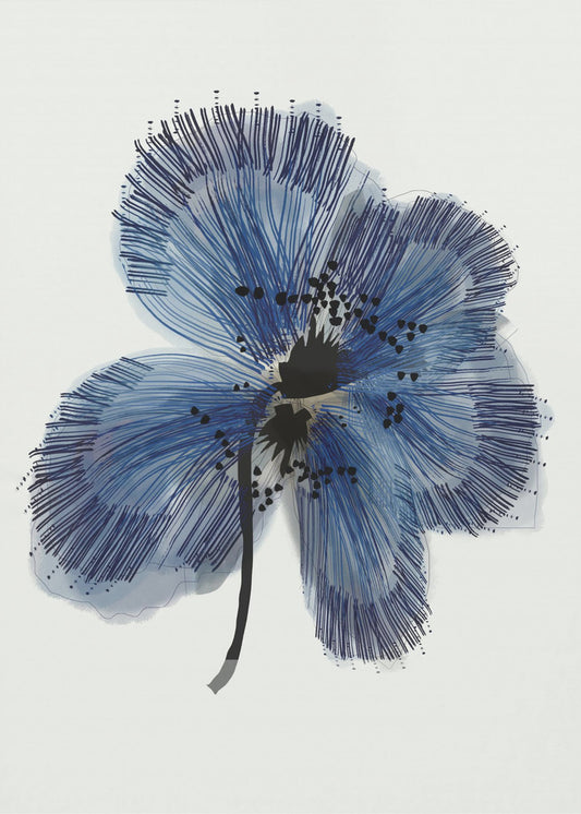 Blaue Blume 1 | Poster