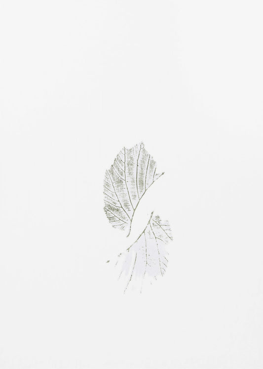 Minimale Blätter | Leinwand