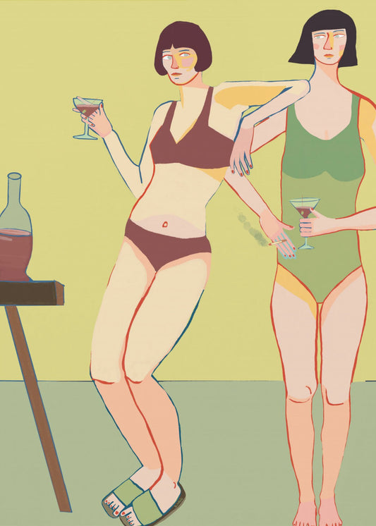 Loungin' Ladies | Poster