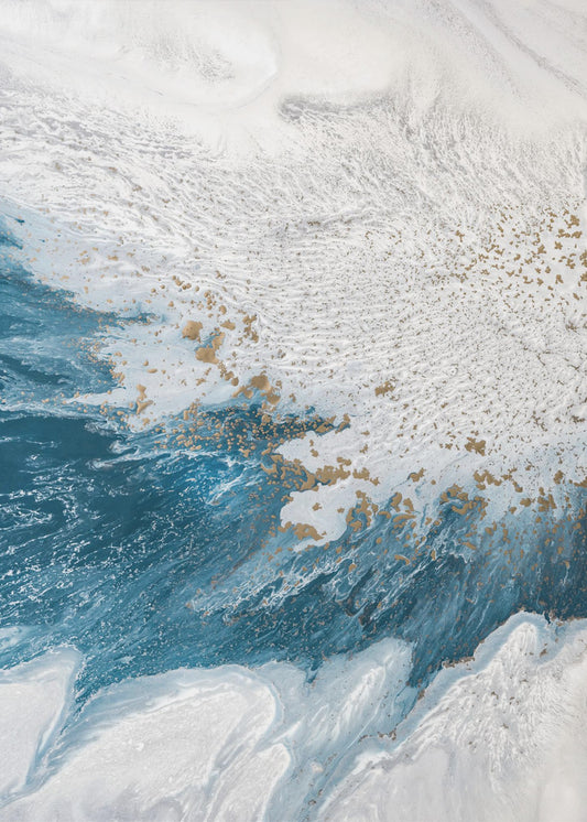 Tidal Shores - Dynamic ocean forms | Canvas