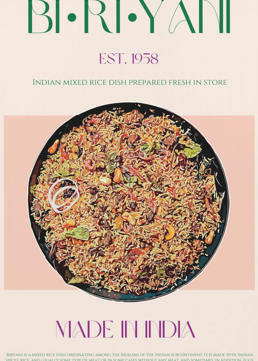 Gewürz-Biryani | Poster