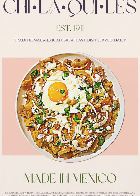 Chilaquiles Delight | Leinwand