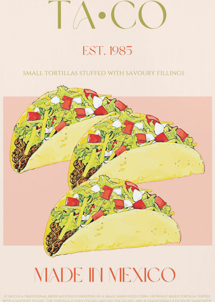 Taco Delight | Leinwand
