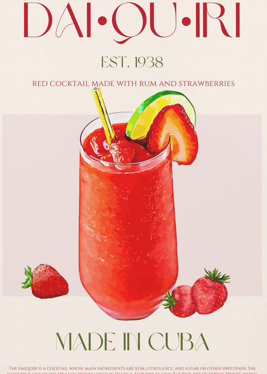 Cuban Daiquiri Delight | Canvas