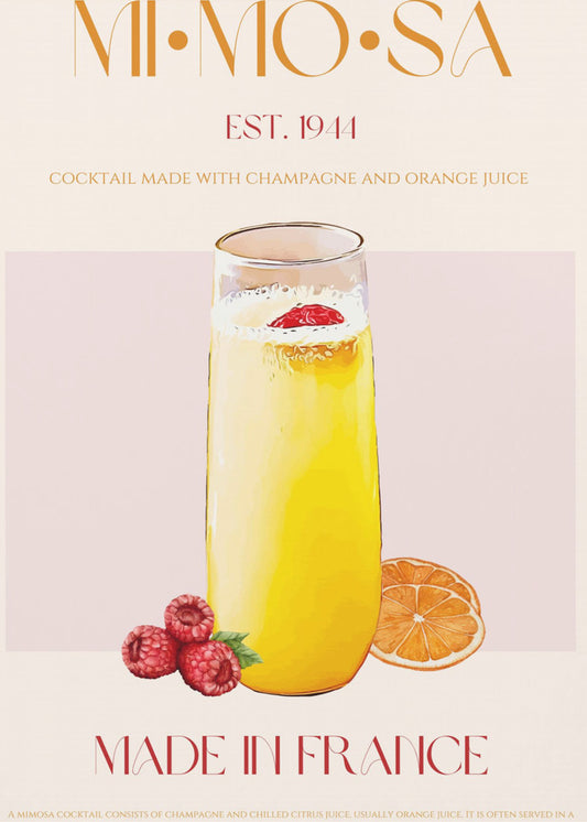 French Sunrise Sip | Canvas
