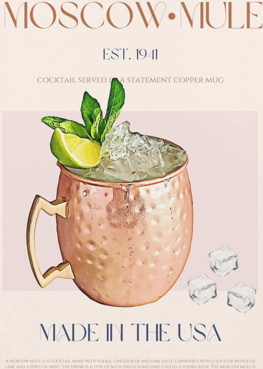 Moscow Mule Print | Canvas