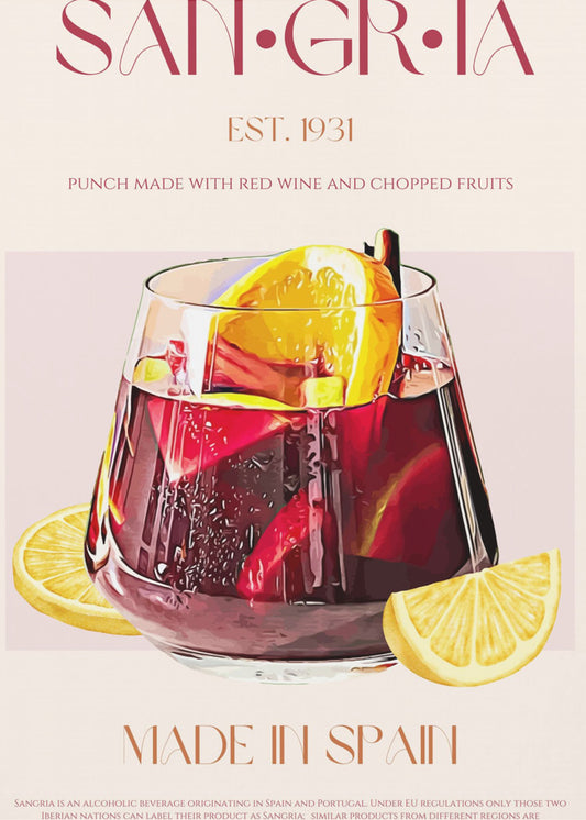 A Glass Filled With Red Wine | Canvas