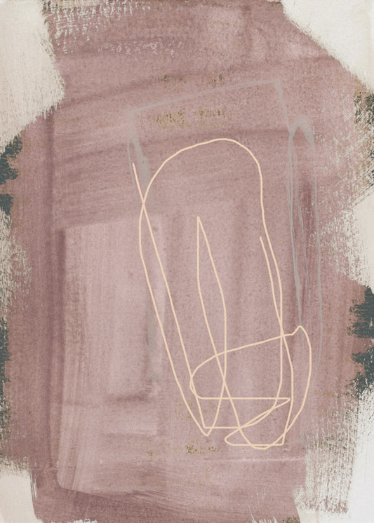 Abstract Brush Strokes 183 Kopie | Poster