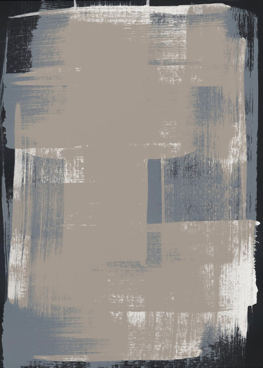 Abstract Brush Strokes 180X | Poster