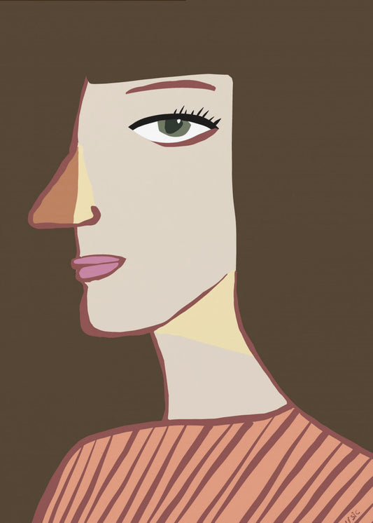 Woman profile | Poster