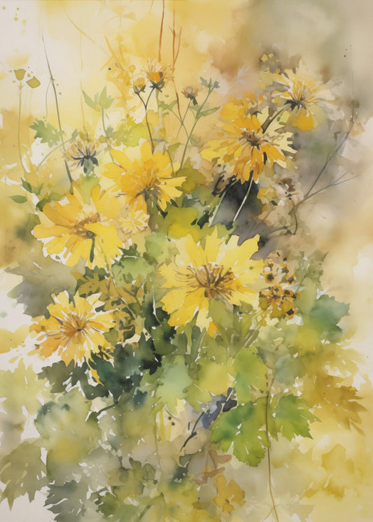 Summer Flowers No 3 | Canvas