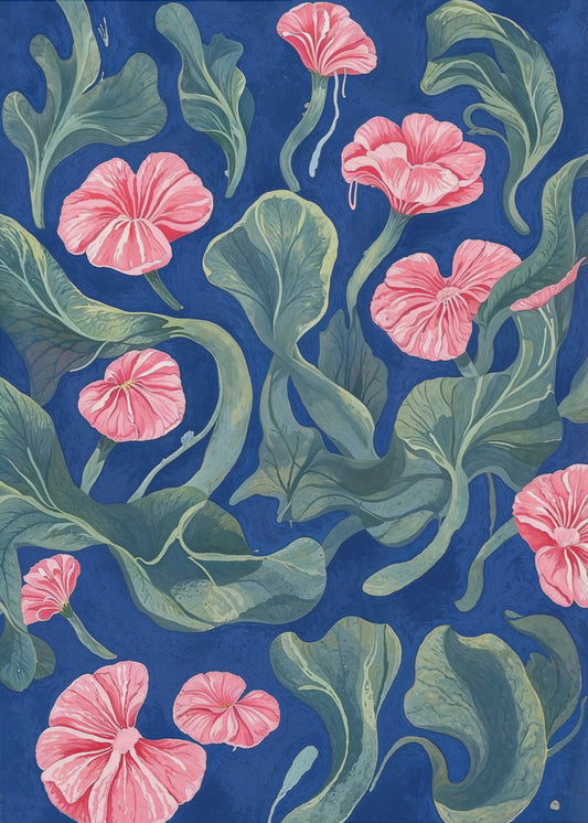 Petals and Swirls | Poster