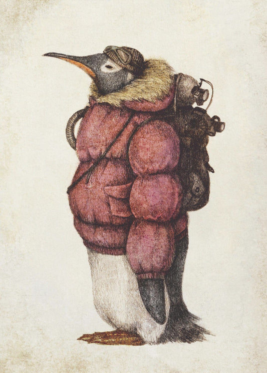 Skybound Penguin | Poster