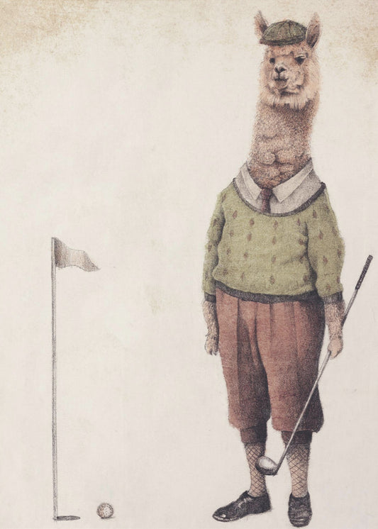 Alpaca Golf Club | Poster