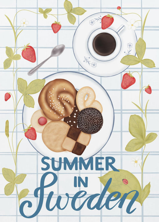 Sommer in Schweden | Leinwand