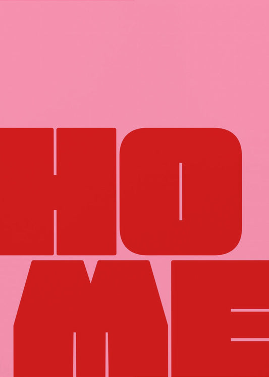 Bold Letters Cozy Feel | Poster