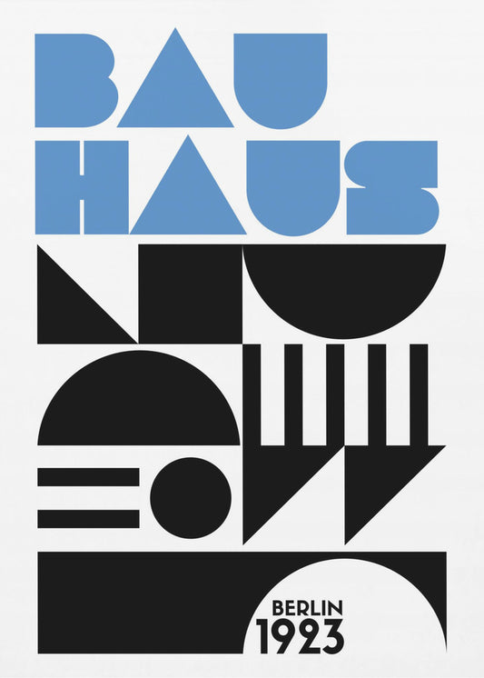 Bauhaus Geometry | Poster