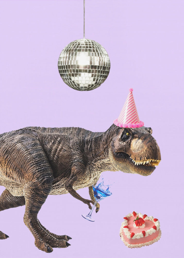 Dino-Geburtstagsparty | Leinwand
