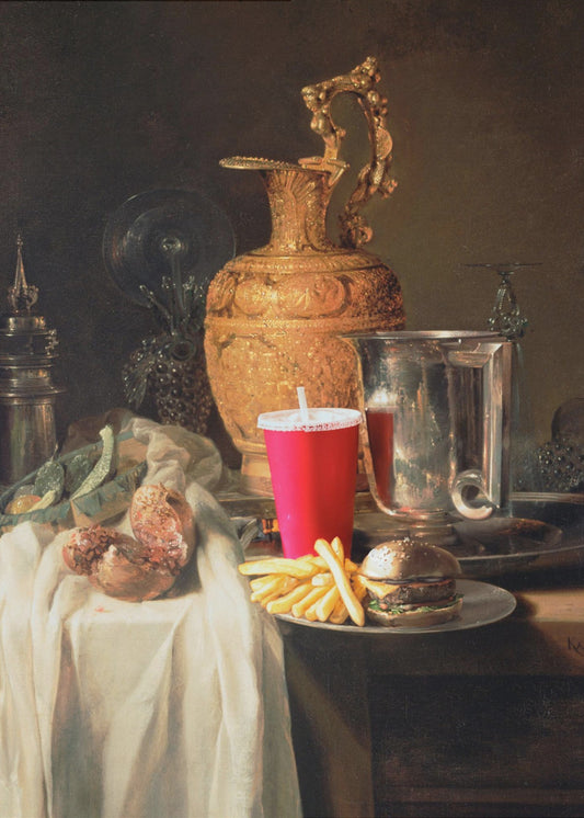 Stilleben of Fast Food | Canvas