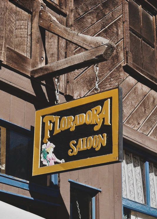 Der Floradora Saloon | Leinwand