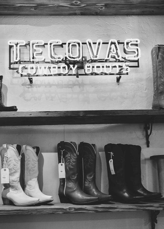 Tecovas Cowboystiefel | Poster