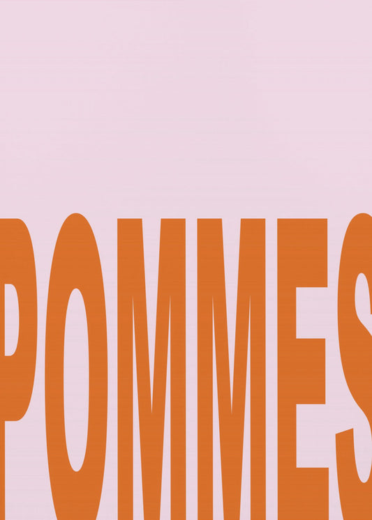 Kräftige Pommes-Essenz | Poster