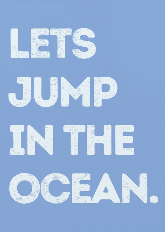 Jump In the Ocean | Canvas