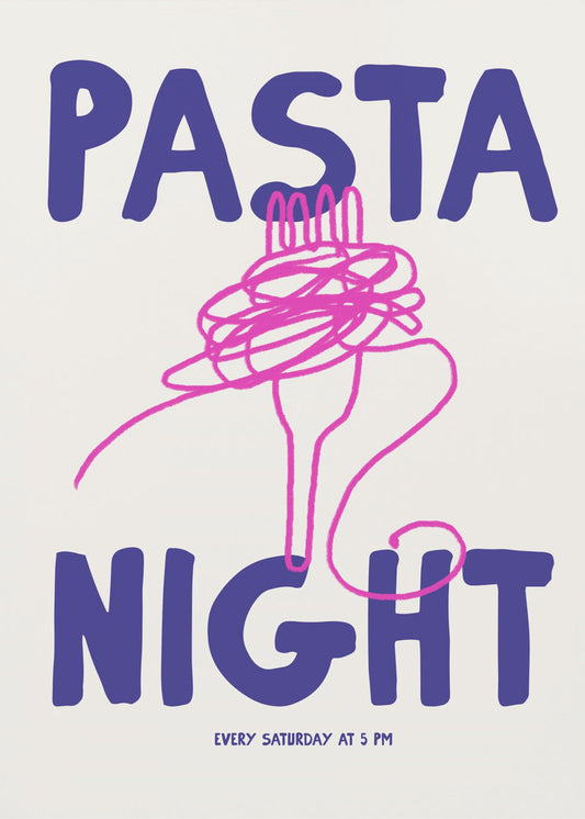 Pasta-Feier | Leinwand