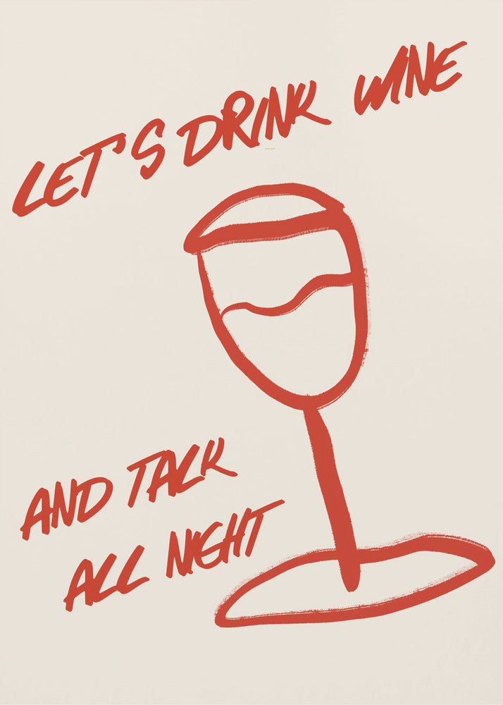 Wine &amp; Words Unwind | Canvas