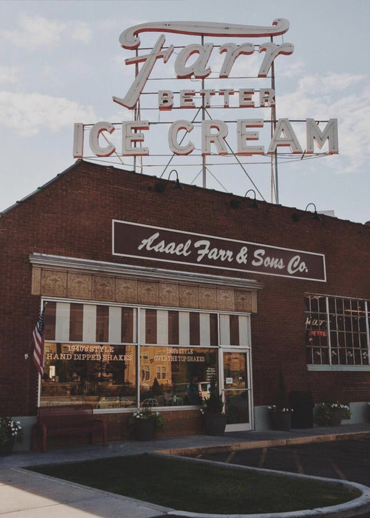 Farr Better Eiscreme | Leinwand