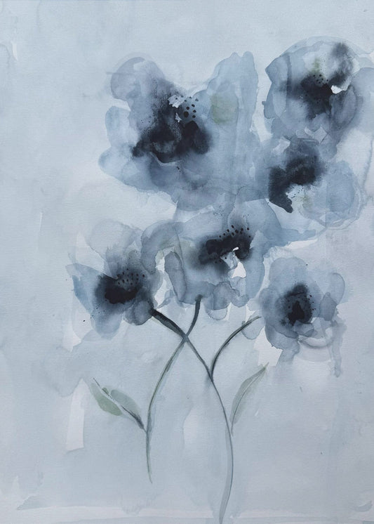 Poppy Blue | Canvas
