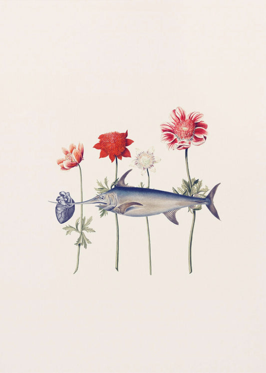 Heart Fish | Canvas