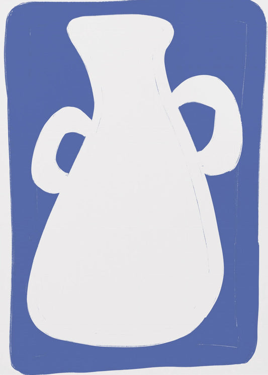 Vase mit zwei Henkeln | Poster