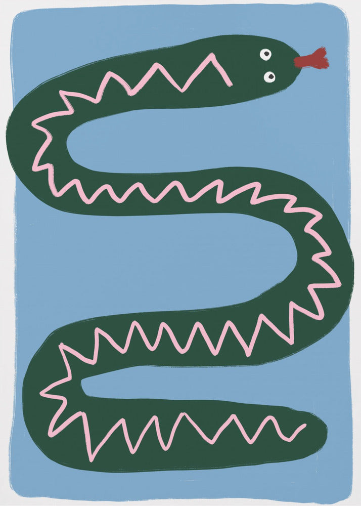 Wiggly Serpent Tale | Poster