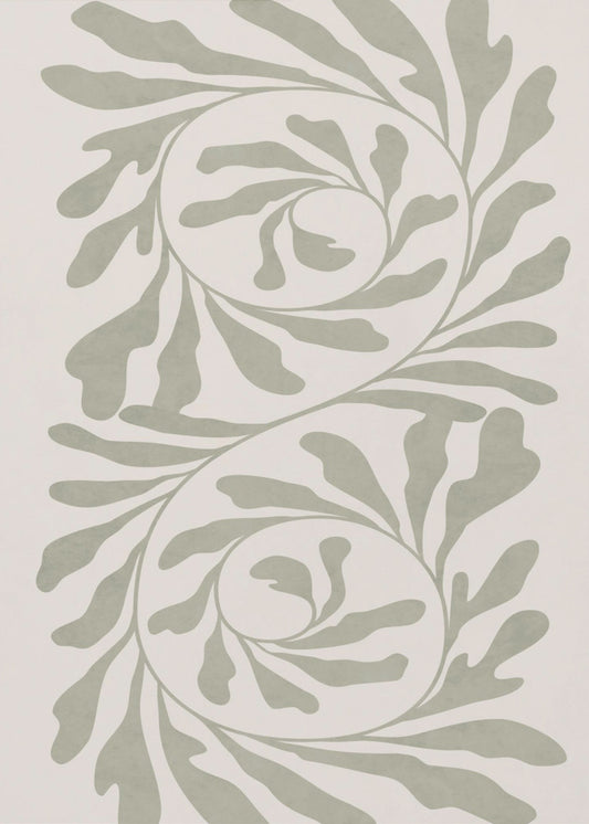 Olive Green Abstract | Canvas