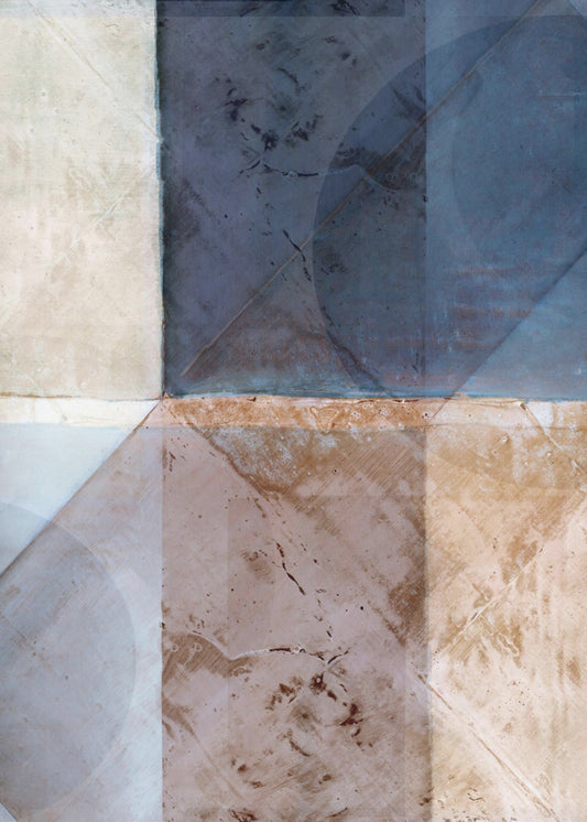 Abstraktes geometrisches Muster | Leinwand