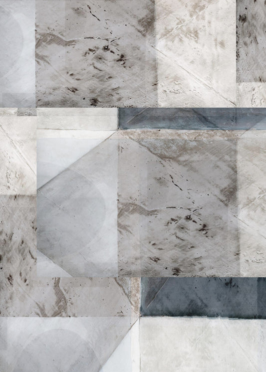 Abstraktes geometrisches Muster | Poster