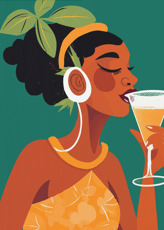 Drink In the Tropics | Canvas
