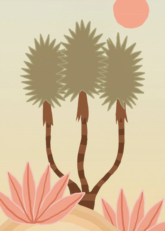 Palms 01 | Canvas